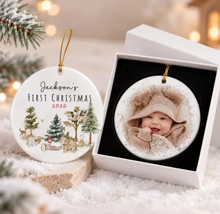 Personalized Baby S First Christmas Ornament 2026