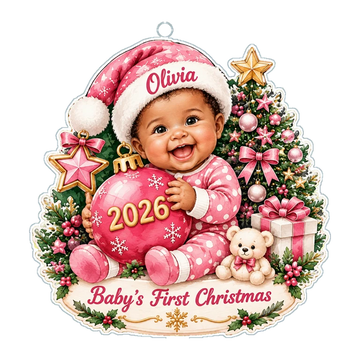 Personalized New Baby Holiday Keepsake Gift