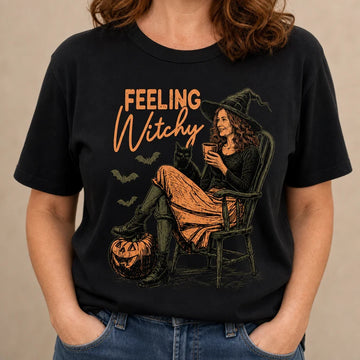 Feeling Witchy Custom Portrait T-shirt