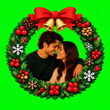 Custom Christmas Laura Wealth Photo Ornament